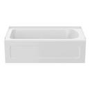 PROFLO&reg; White 60 x 36 in. Soaker Alcove Bathtub in White 