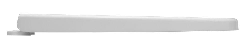 PROFLO&reg; White 60 x 36 in. Whirlpool Drop-In Bathtub with Reversible Drain 