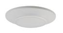 7-1/2 in. 15W 1-Light Flushmount Ceiling Fixture in White
