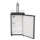 Edgestar Stainless Steel 20-3/16 in. Single Tap Beer Dispenser 