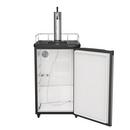 Edgestar Stainless Steel 20-3/16 in. Single Tap Beer Dispenser 