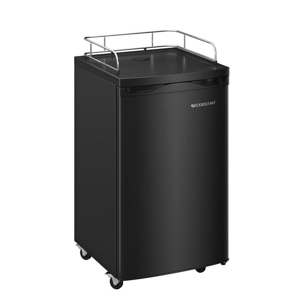 Edgestar Black 20-3/16 in. Kegerator Conversion Refrigerator 