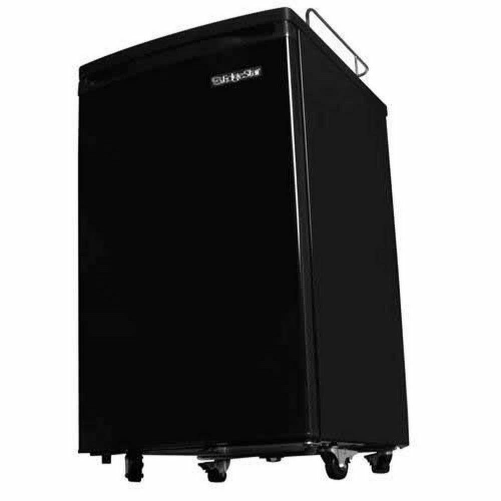 Edgestar Black 20-3/16 in. Kegerator Conversion Refrigerator 