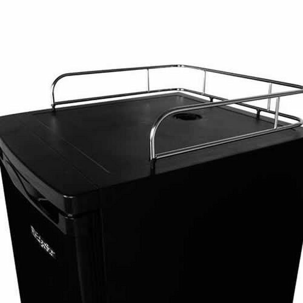 Edgestar Black 20-3/16 in. Kegerator Conversion Refrigerator 
