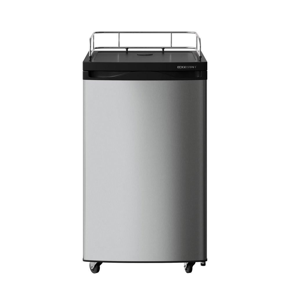 Edgestar Stainless Steel 20-3/16 in. Kegerator Conversion Refrigerator 