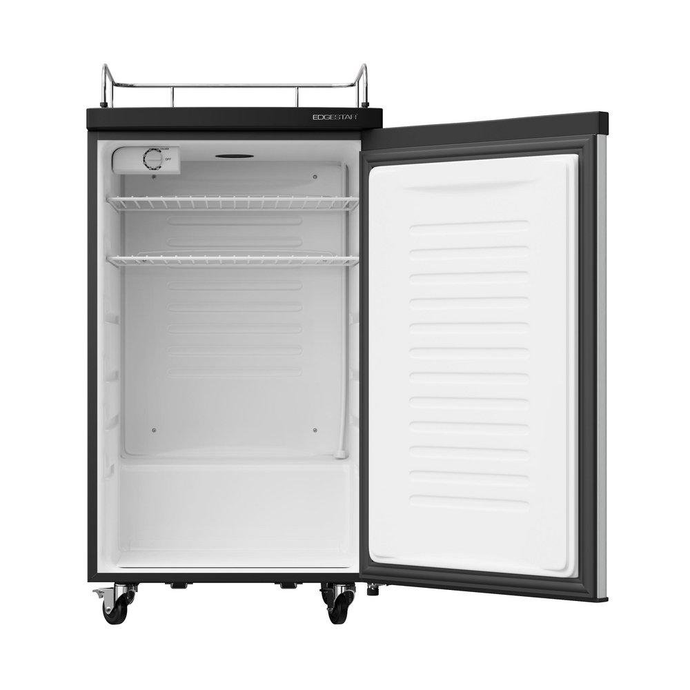 Edgestar Stainless Steel 20-3/16 in. Kegerator Conversion Refrigerator 