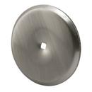 Back Plate Cabinet Knob in Satin Nickel 5 Pack