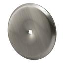 Satin Nickel Back Plate Cabinet Knob 5 Pack 