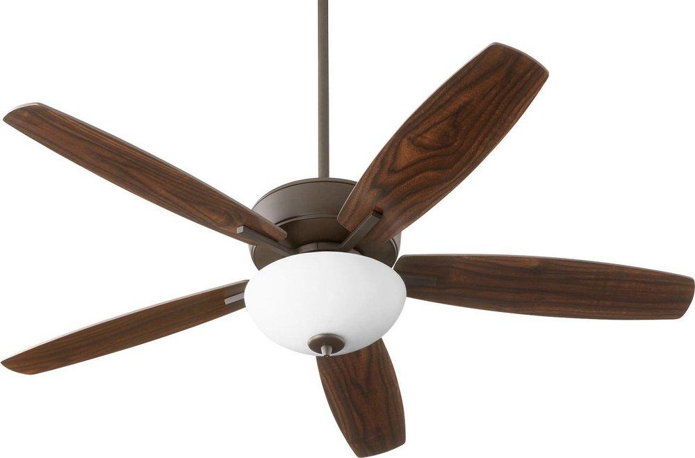 Quorum International Oiled Bronze 66W 5-Blade Ceiling Fan 