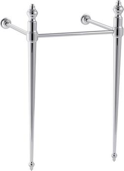 K-29999 Memoirs® Stately Bathroom Sink Basins in Polished Chrome Console Leg