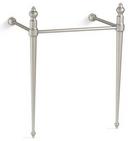 Console Leg in Vibrant® Brushed Nickel