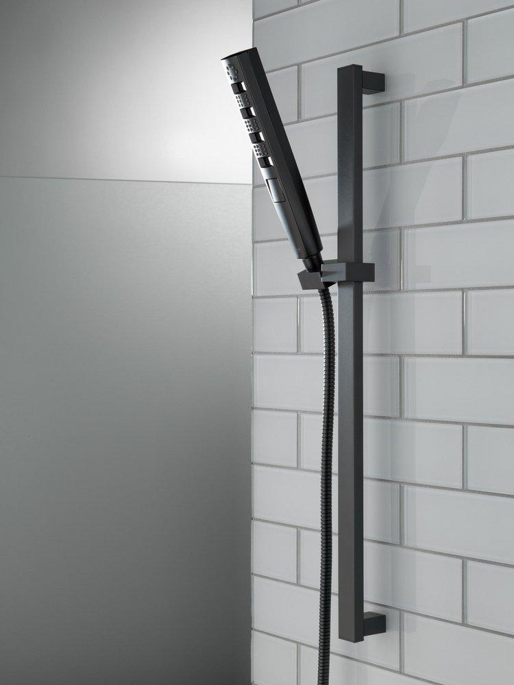 Delta Faucet Matte Black Multi Function Hand Shower 