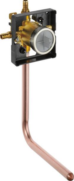 1/2 in PEX Crimp Connection Pressure Balancing Universal Rough Valve Body with Stops