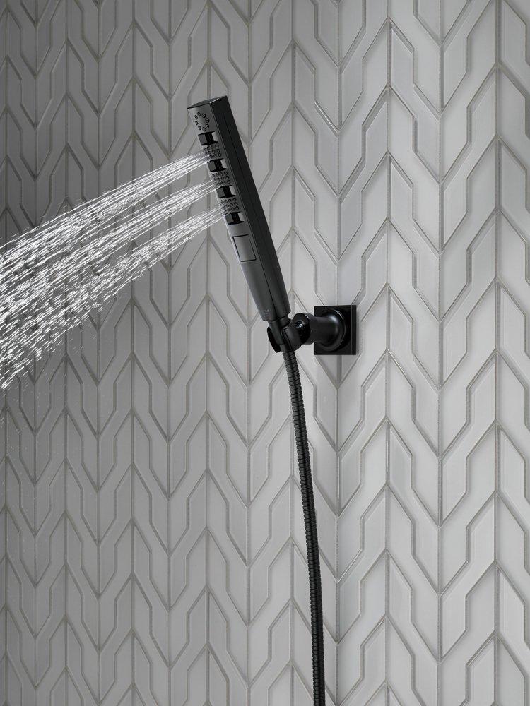 Delta Faucet Matte Black Multi Function Hand Shower 