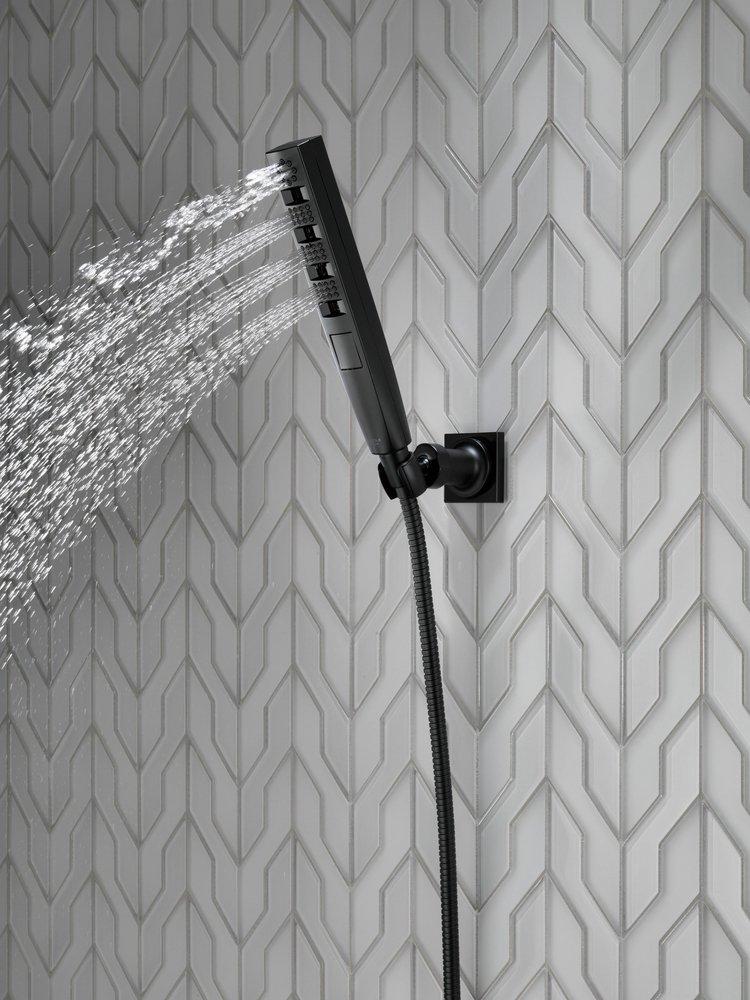Delta Faucet Matte Black Multi Function Hand Shower 