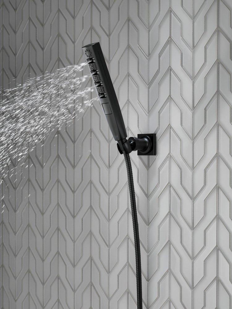 Delta Faucet Matte Black Multi Function Hand Shower 