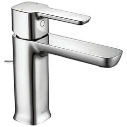 Single Handle Monoblock Bathroom Sink Faucet in Chrome