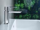 Delta Faucet Chrome Single Handle Monoblock Bathroom Sink Faucet 
