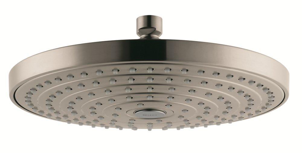 Hansgrohe Brushed Nickel Dual Function RainAir and Rain Showerhead 