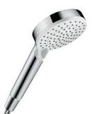 Single Function Hand Shower in White with Chrome