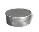 26 ga Galvanized Crimped Spiral End Cap 