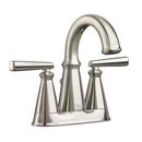 American Standard Brushed Nickel Two Handle Centerset Bathroom Sink Faucet 