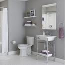 American Standard Polished Chrome Rectangular Closed Towel Ring 