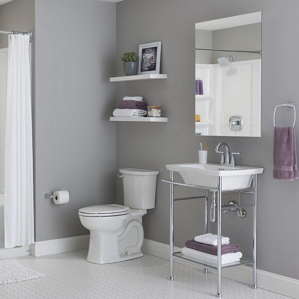 American Standard Polished Chrome Two Handle Centerset Bathroom Sink Faucet 