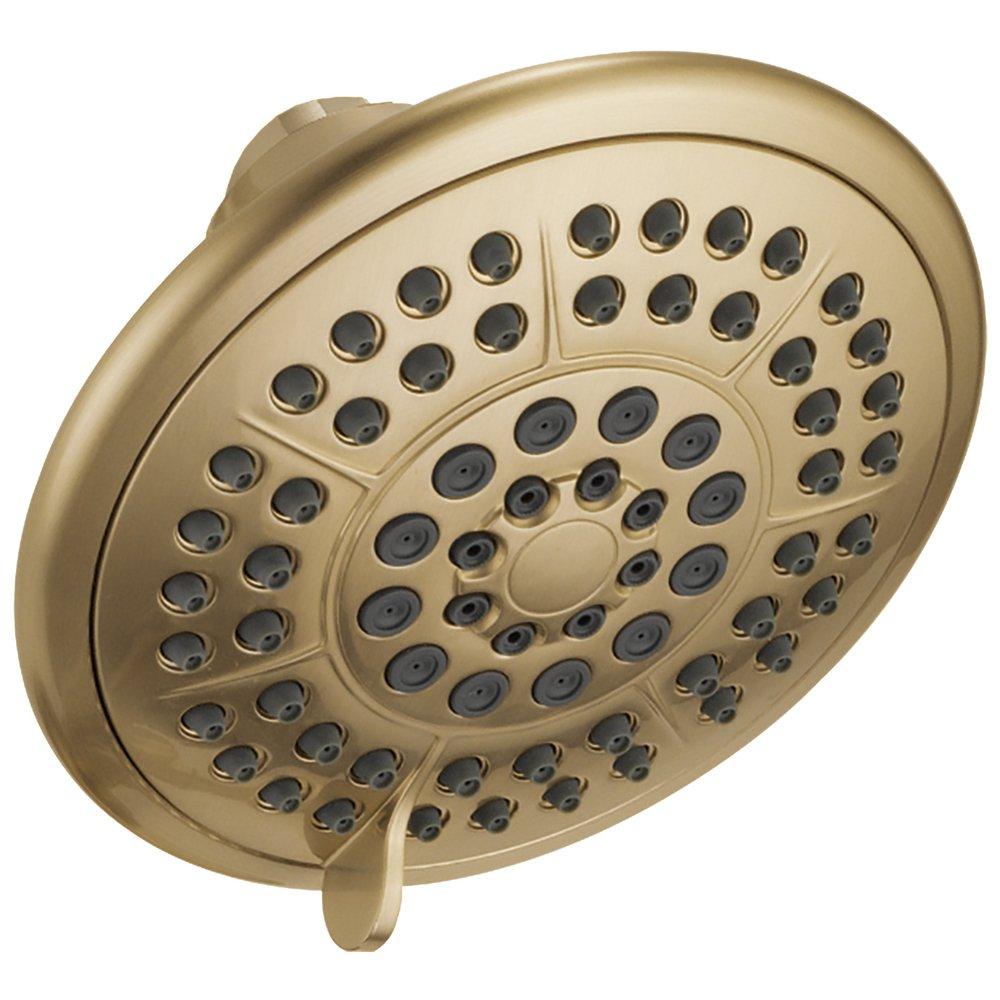 Delta Faucet Brilliance&reg; Champagne Bronze Multi Function Full Body, Full Spray with Massage, Massage, Pause and Soft Drench w/ Full Spray Showerhead 