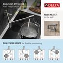 Delta Faucet Champagne Bronze Two Handle Lever Handle Pot Filler 