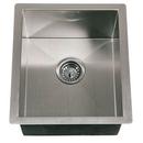 18 x 16 in. No Hole Stainless Steel Single Bowl Dual Mount Kitchen Sink