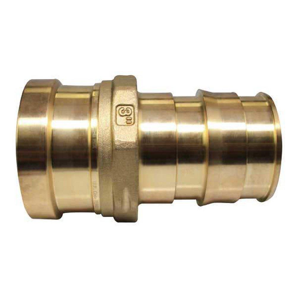 Uponor Brass PEX Expansion x Copper Press Adapter 