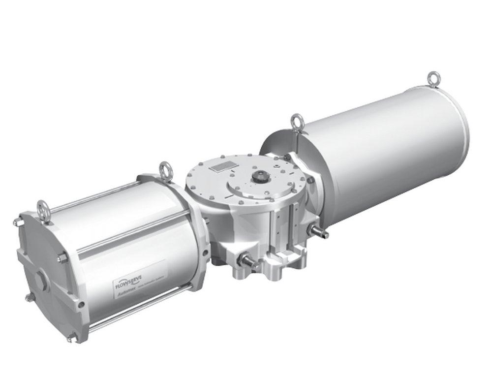 Automax 30 x 80 in. Stainless Steel Namur Mounting Kit for RG1 and RG3 Heavy Duty Actuators 