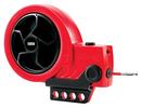 6-1/8 x 5 in. Retractable Cable Lockout Device with Steel Core Cable in Red