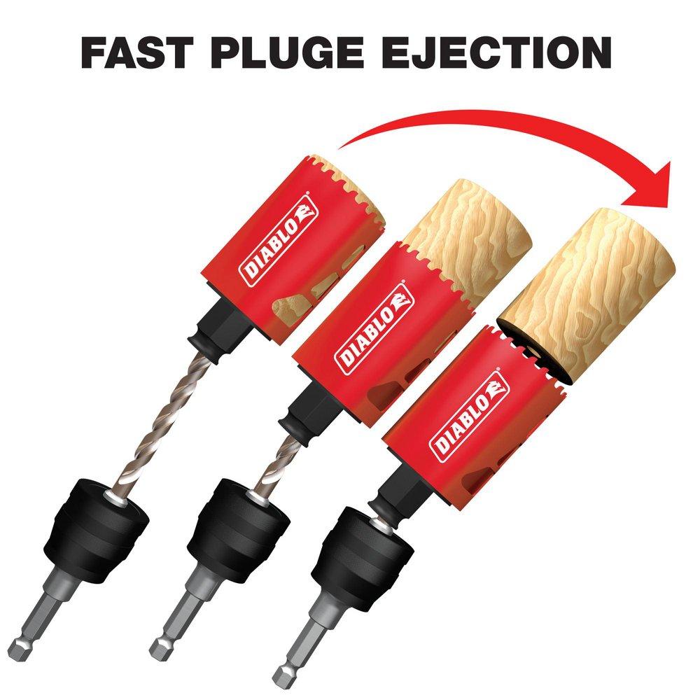 Diablo Tools 3/8 in. Hole Saw 1 Piece 