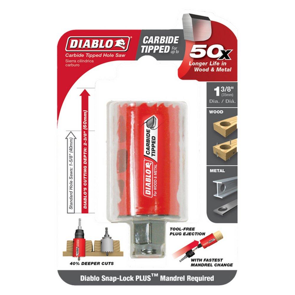 Diablo Tools 3/8 in. Hole Saw 1 Piece 