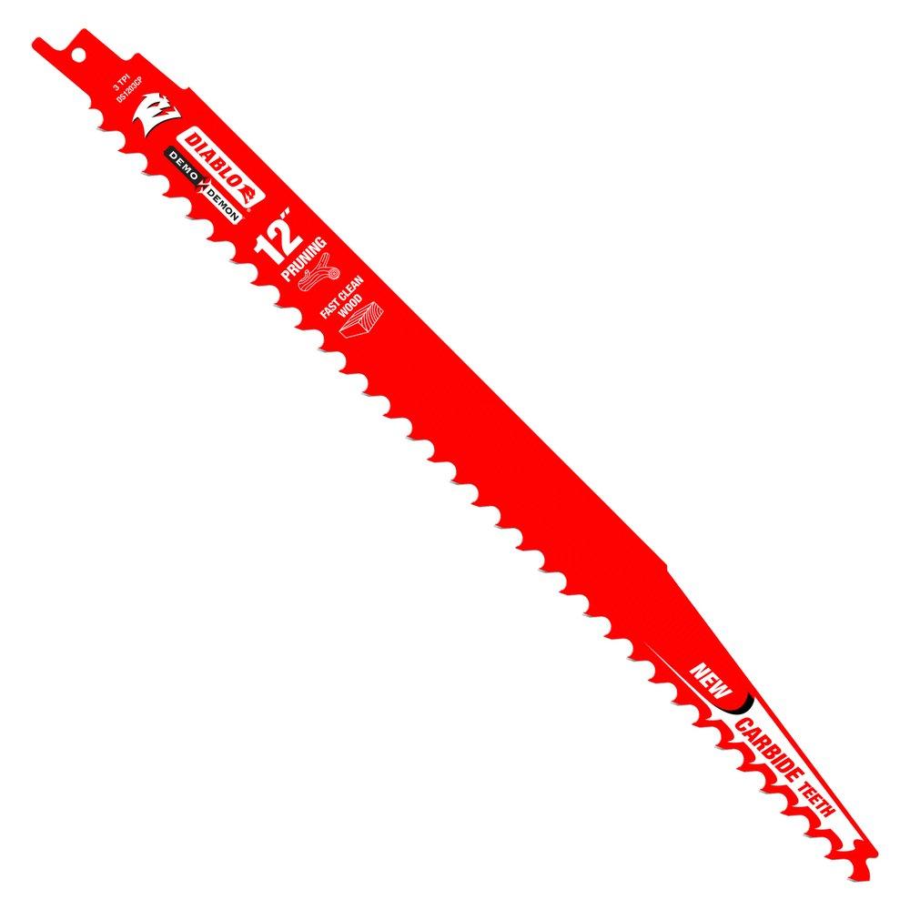 Diablo Tools Red 12 in. Reciprocating Saw 3-Piece (Pack of 3) 