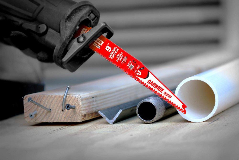 Diablo Tools Red Carbide Reciprocating Saw Blade 