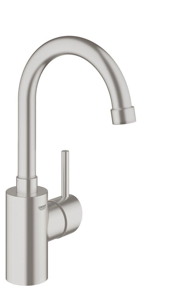 GROHE SuperSteel Infinity&trade; Single Handle Kitchen Faucet 