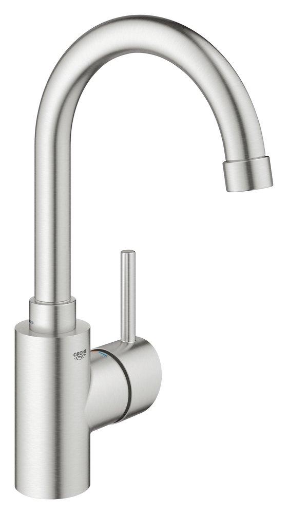 GROHE SuperSteel Infinity&trade; Single Handle Kitchen Faucet 