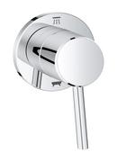 GROHE StarLight® Chrome Single Handle Bathtub & Shower Faucet (Trim Only) 