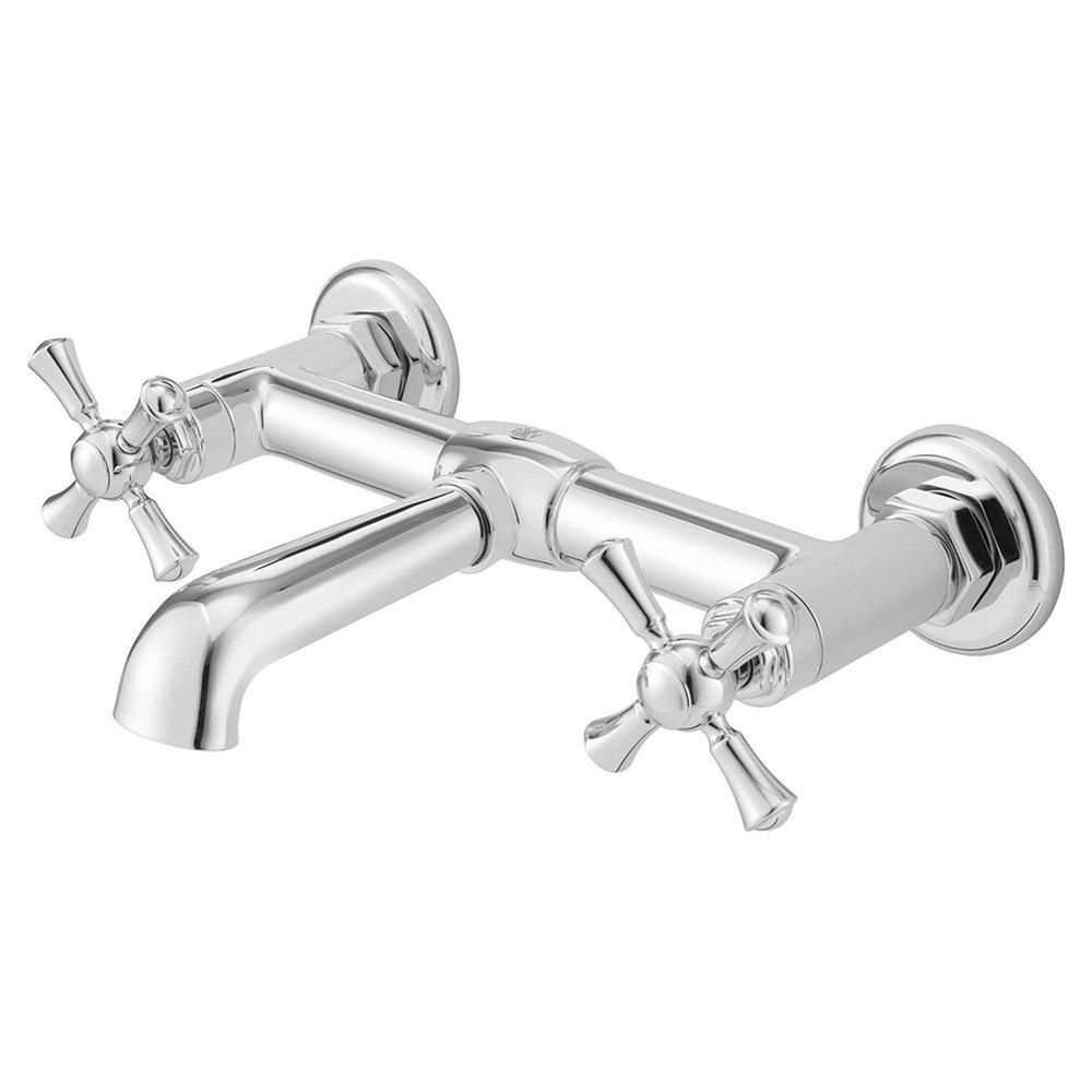 DXV Polished Chrome Two Handle Widespread Bathroom Sink Faucet 