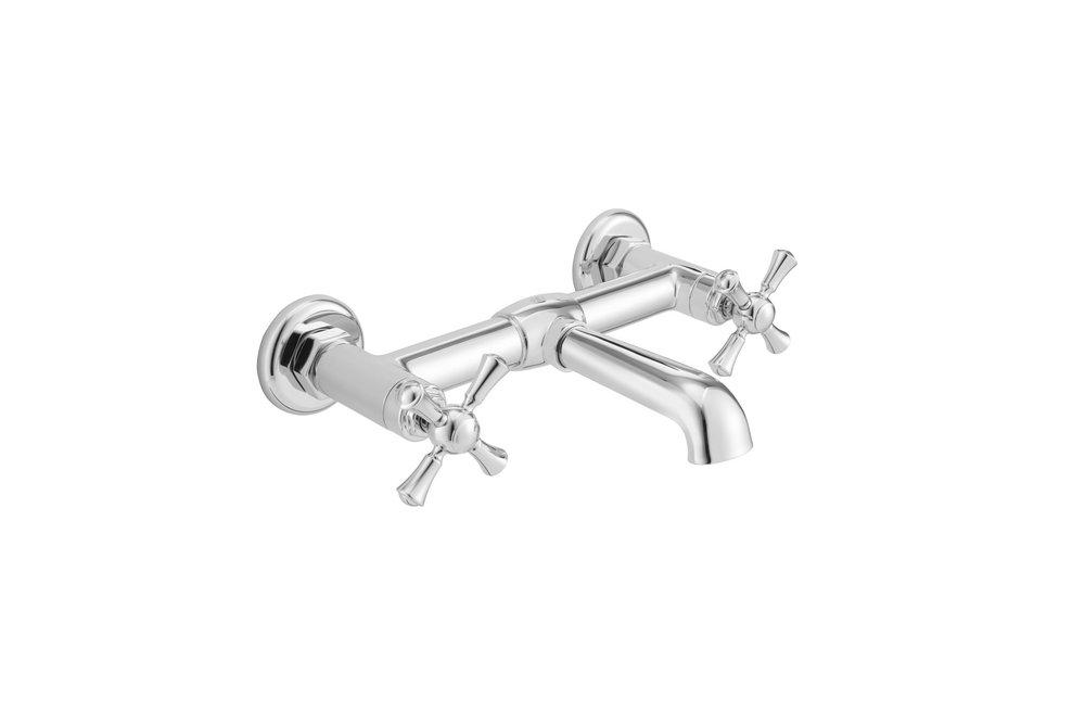 DXV Polished Chrome Two Handle Widespread Bathroom Sink Faucet 