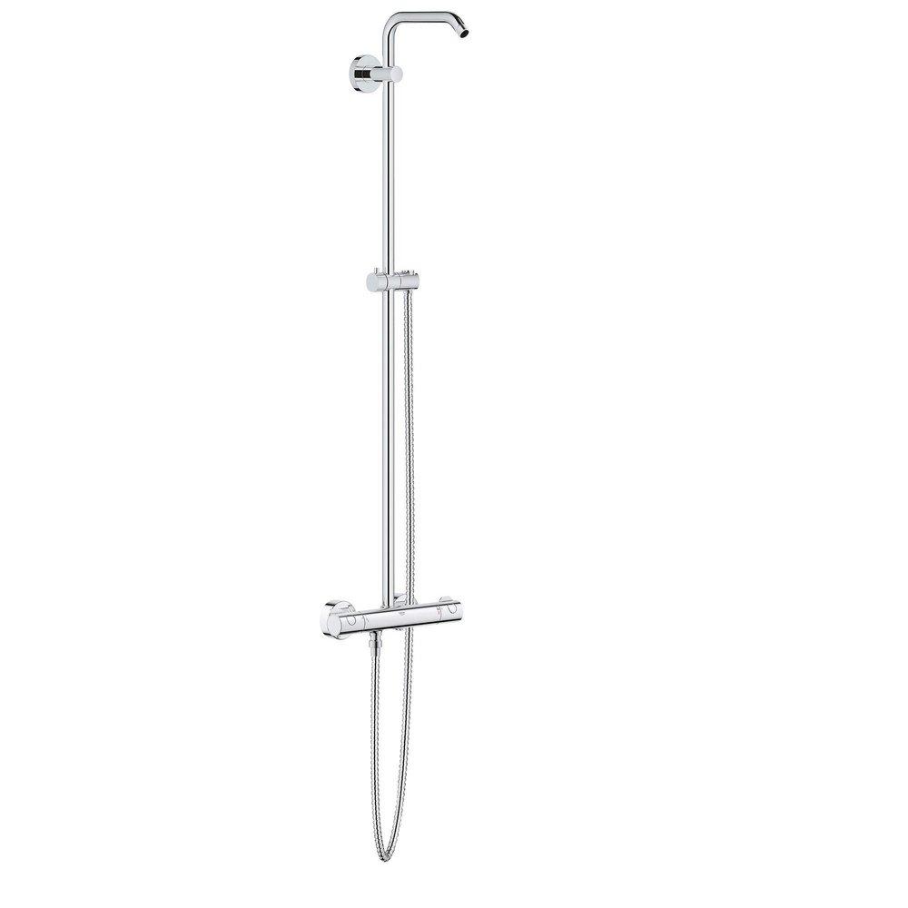 GROHE StarLight&reg; Chrome Two Handle Multi Function Shower System 