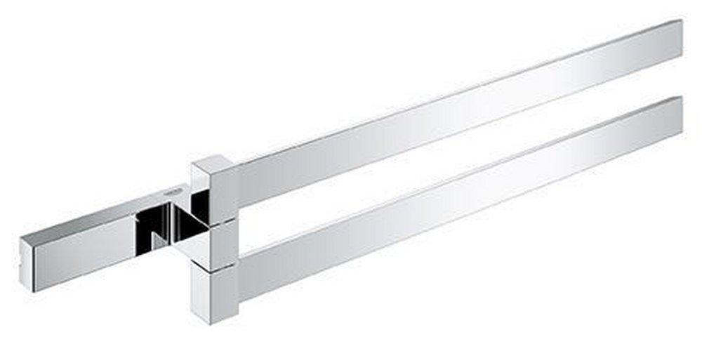 GROHE StarLight&reg; Chrome 15-37/50 in. Double Towel Bar 