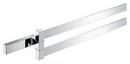 15-37/50 in. Double Towel Bar in StarLight® Chrome