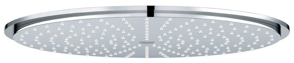 GROHE StarLight&reg; Chrome Single Function Rain Showerhead 