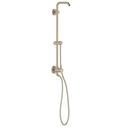 GROHE StarLight&reg; Brushed Nickel Single Handle Multi Function Shower System 