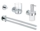 4-in-1 Bathroom Accessories Kit in StarLight® Polished Chrome (4 Piece)