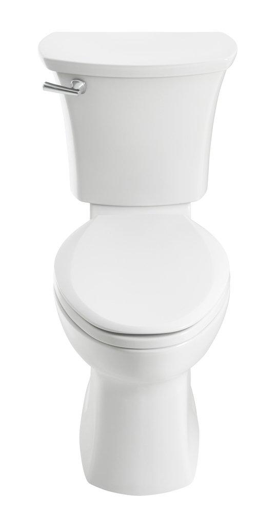 American Standard White 1.1 gpf Elongated Toilet 